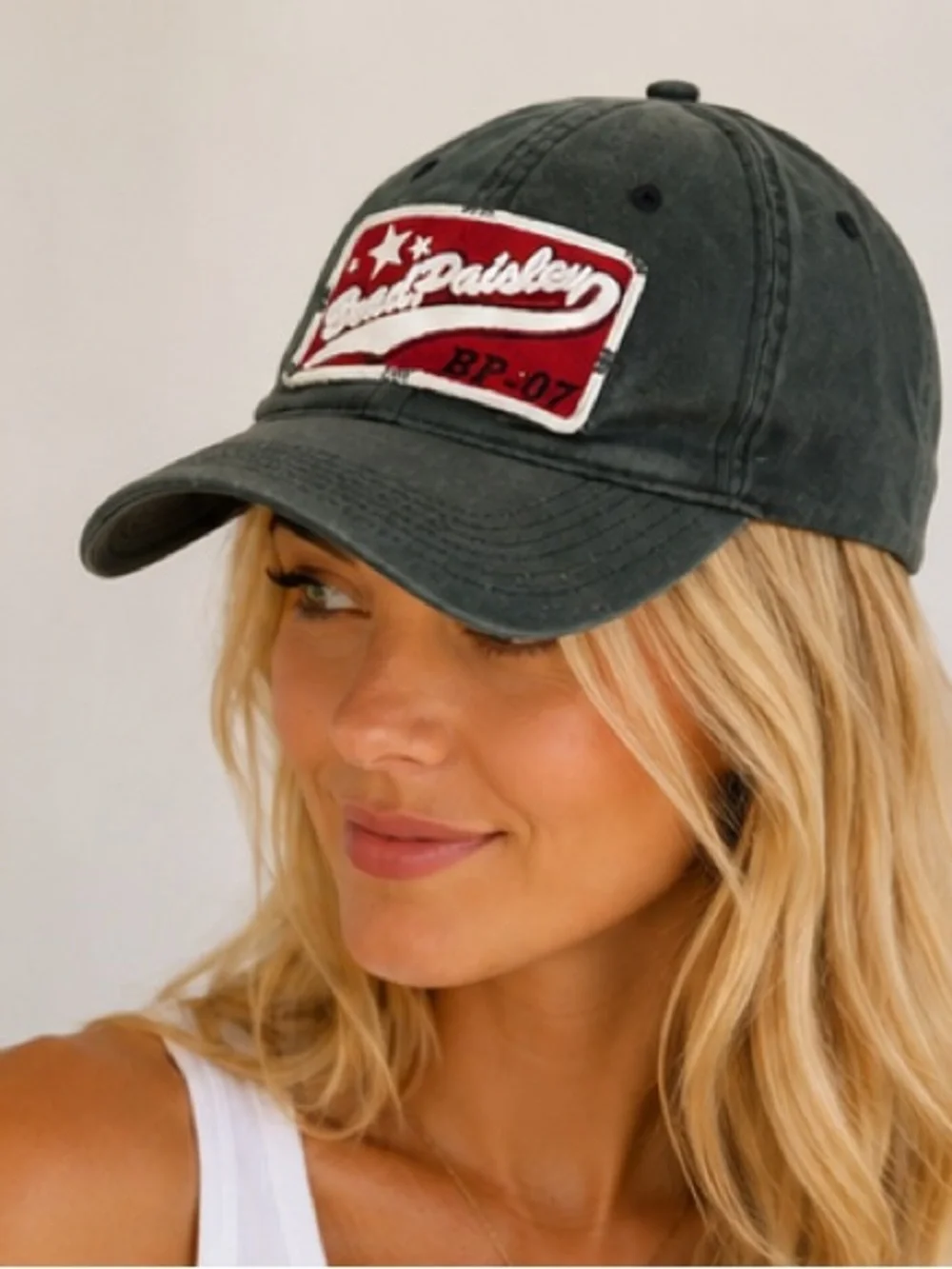 Vintage 2007 Brad Paisley Concert Embroidered Ballcap